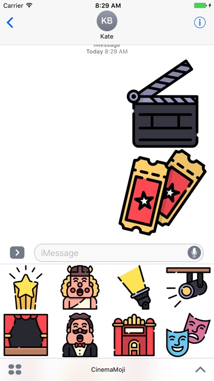 CinemaMoji - Movies Stickers