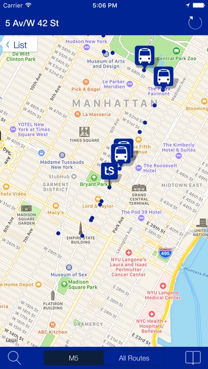 Transit Stop: NYC Bus Tracker