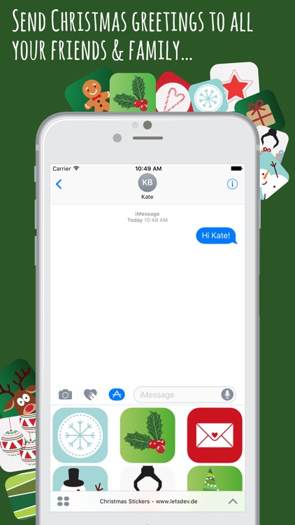 Christmas Stickers by let's dev
