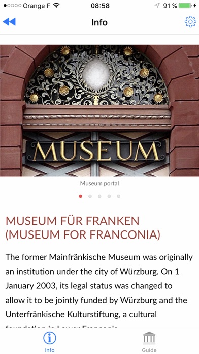 MUSEUM FÜR FRANKEN AUDIOGUIDE screenshot 2