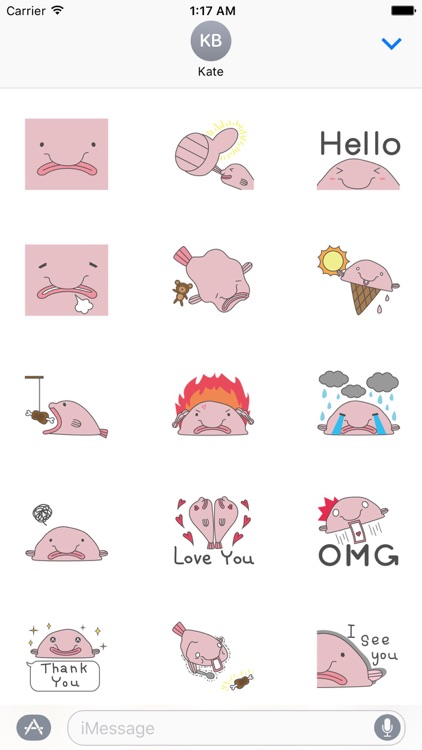 Blobfish The Ugliest Animal Sticker