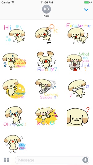 Elmo the cute dog stickers(圖3)-速報App