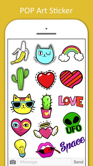 Pop Art Stickers Pack(圖1)-速報App