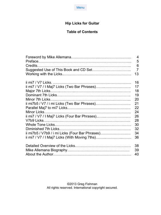Hip Licks for Guitar by Greg Fishman screenshot-3