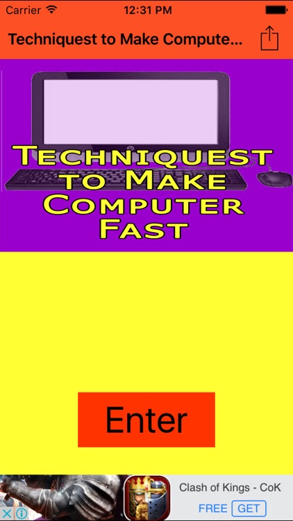 Techniques to Make Computer Fast-  PC Tej kare