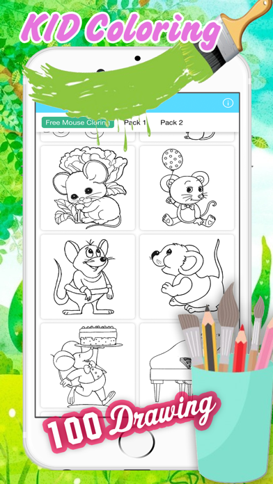 How to cancel & delete Cute Hamster Coloring Book Drawing for Kid from iphone & ipad 2