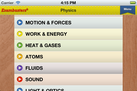 MCAT Prep Physics Flashcards Exambusters screenshot 3