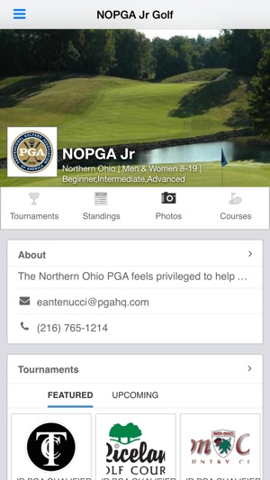 Northern Ohio PGA Junior Golf