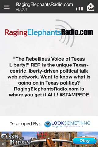 RagingElephantsRadio.com screenshot 3