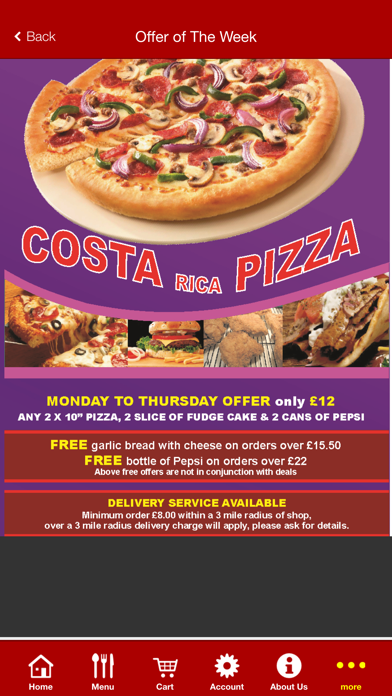 How to cancel & delete Costa Rica Pizza Sheffield from iphone & ipad 3