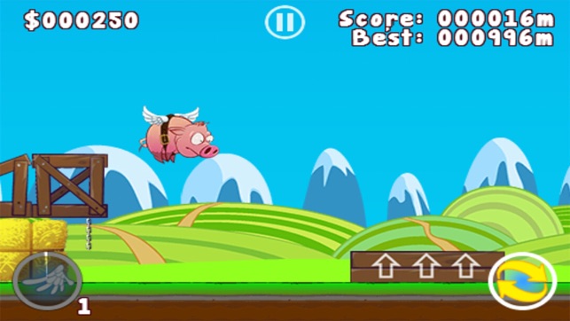 Jumping Pig - help piggy run to escape the butcher(圖2)-速報App