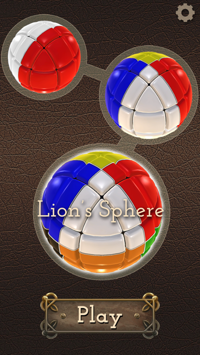 3d puzzle Lion's Sphere screenshot 1
