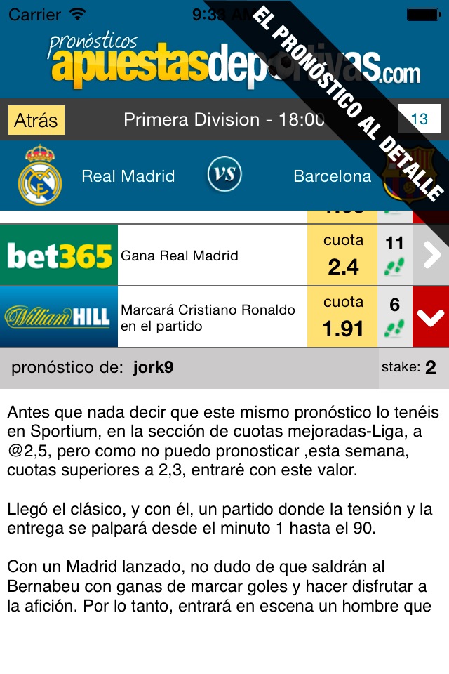 Apuestas Deportivas App screenshot 3