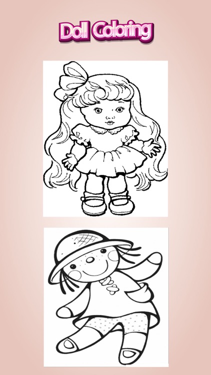 Coloring Book for Kids Sweet Doll House Edition