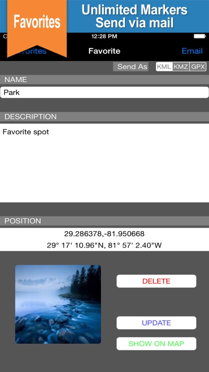 George - Ocala offline chart for lake & park trail screenshot-4