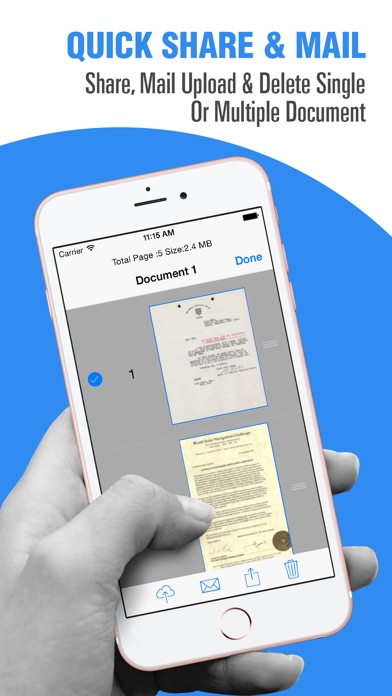 Doc Scanner : Scan PDF Documents & Send Fax Screenshot 2