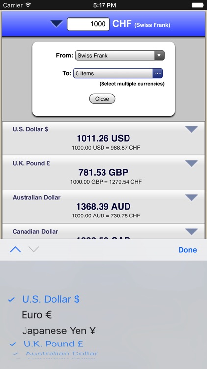 Rates screenshot-3