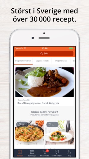 Recept Kokaihop.se(圖1)-速報App