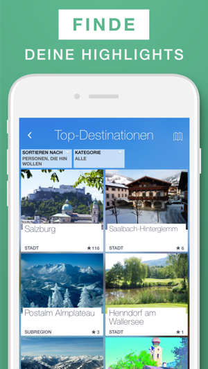 Salzburger Land Reiseführer & Offline-Karte(圖2)-速報App