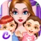 Cute Twins' Salon Time - Baby Care Game