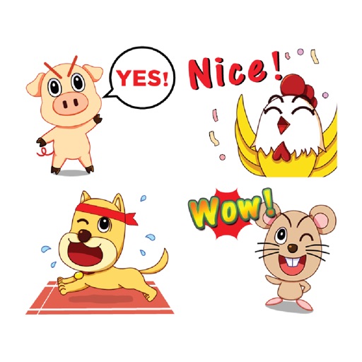 Chinese Zodiac sticker set 3 icon