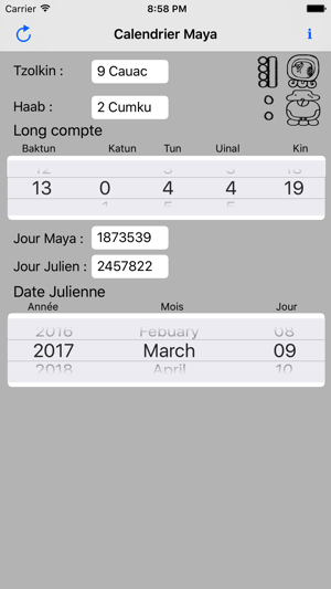 MayaCalendar : Calendrier Maya for iPhone(圖1)-速報App