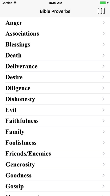 Bible Proverbs