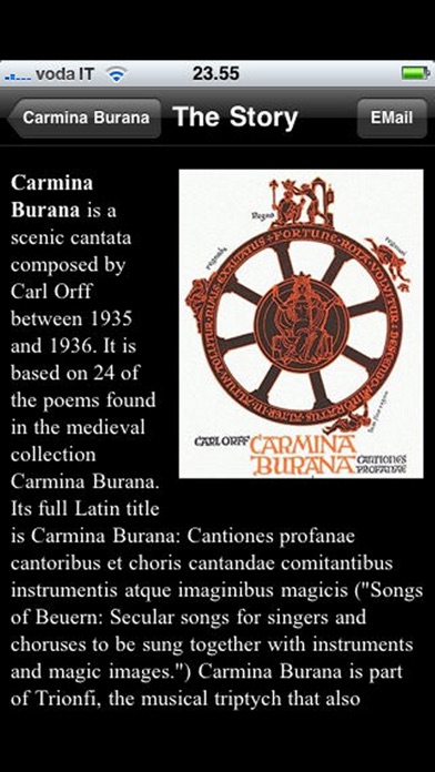 How to cancel & delete Opera: Carmina Burana from iphone & ipad 3