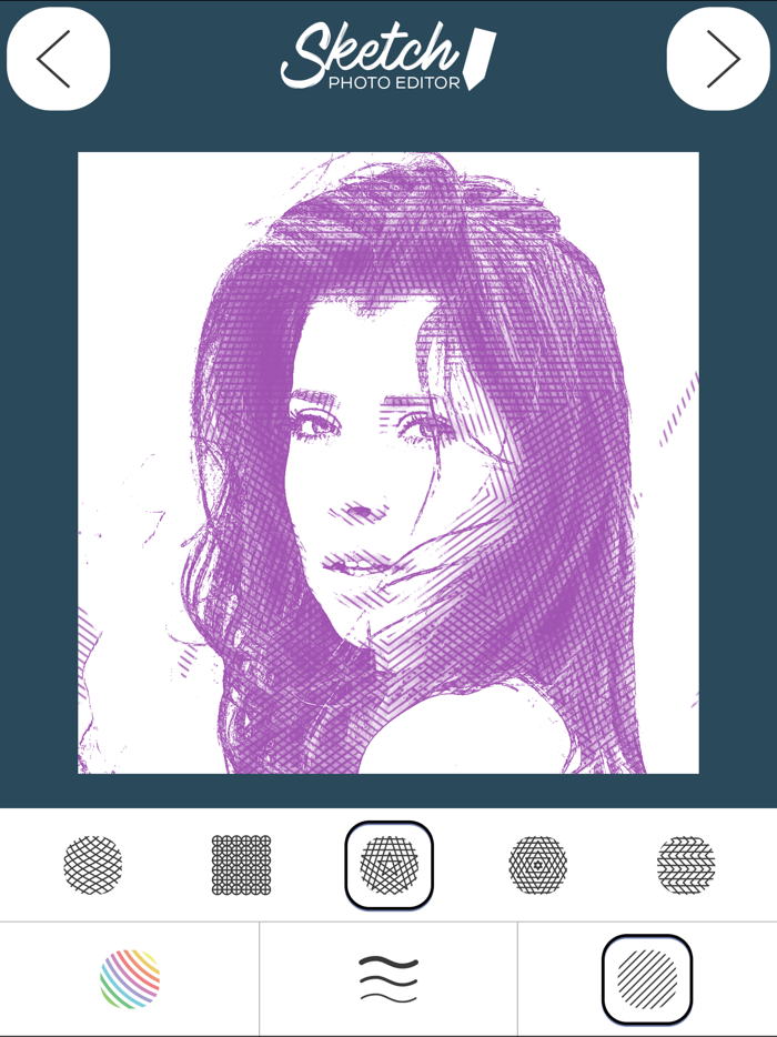 素描照片编辑铅笔画色彩效果