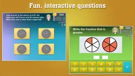 Game screenshot 3rd Grade Math: Fractions, Geometry, Common Core apk