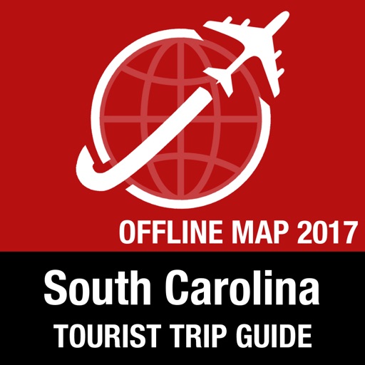 South Carolina Tourist Guide + Offline Map icon