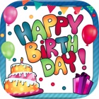 Birthday greeting cards & stickers – Photo editor