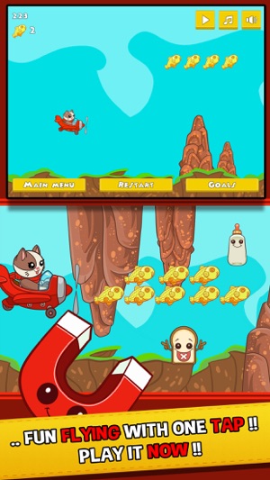 Cat Games for Kids - The battle cats flying game(圖1)-速報App