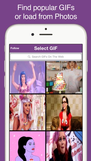 GifPost : GIFs Share, Edit & Post for Instagram(圖1)-速報App