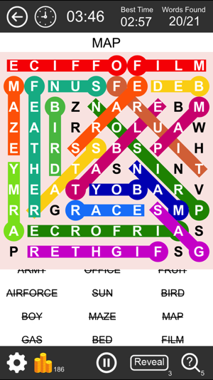 Word Search Pro words finder Puzzle(圖4)-速報App