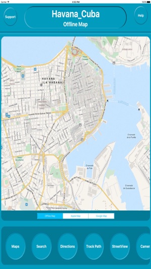 Havana Cuba City Offline Map Navigation EGATE(圖1)-速報App