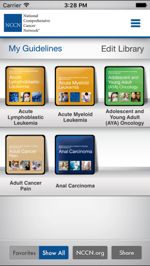 NCCN Guidelines® Smartphone(圖2)-速報App