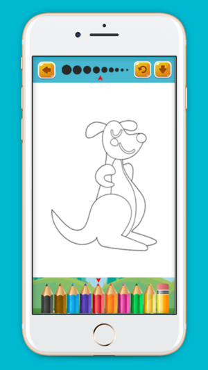 Animals Coloring book for kids 2(圖5)-速報App