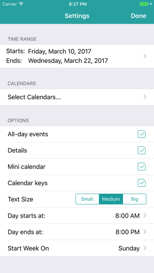 Cal Printer - Print Your Calendar(圖5)-速報App