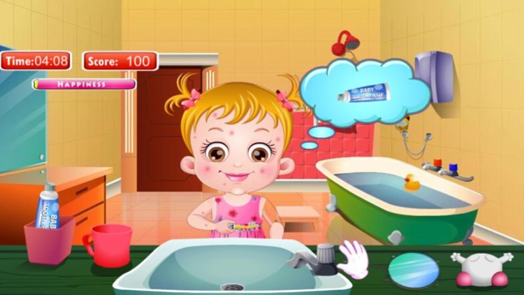 Baby Hazel : Skin Trouble screenshot-4