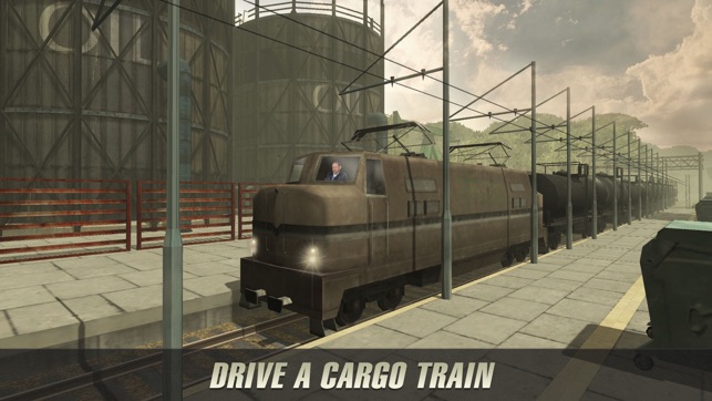 Oil Transporter: Train Driving Simulator 3D(圖1)-速報App