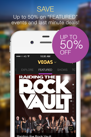 VEGAS (the app) screenshot 2
