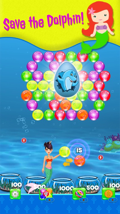 Bubble shooter Sea Animals screenshot-4