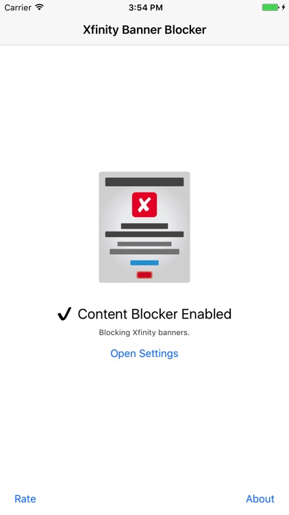 X Banner Blocker