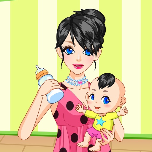 Baby Mom Dressup Beauty Girl Games iOS App