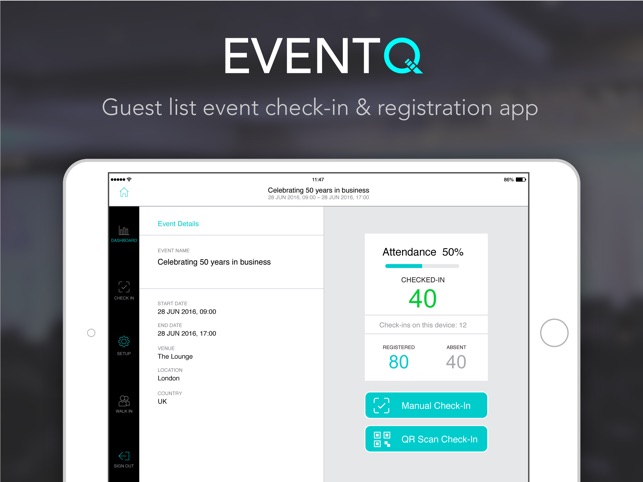 Event check-in Guest list app(圖1)-速報App