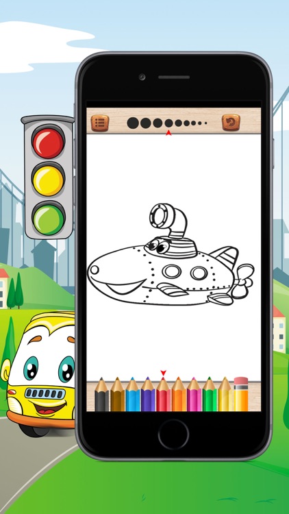 Cars Coloring Book For Kid screenshot-4