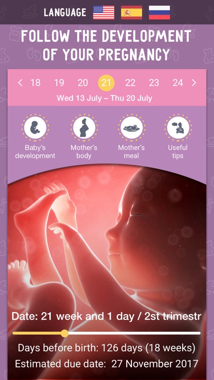 Pregnancy app and Baby Tracker