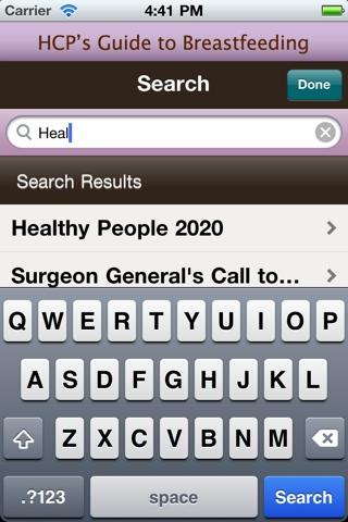 The Health Care Provider’s Guide to Breastfeeding screenshot 3
