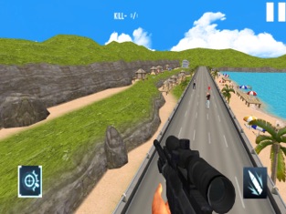 Beach Sniper Commando, game for IOS